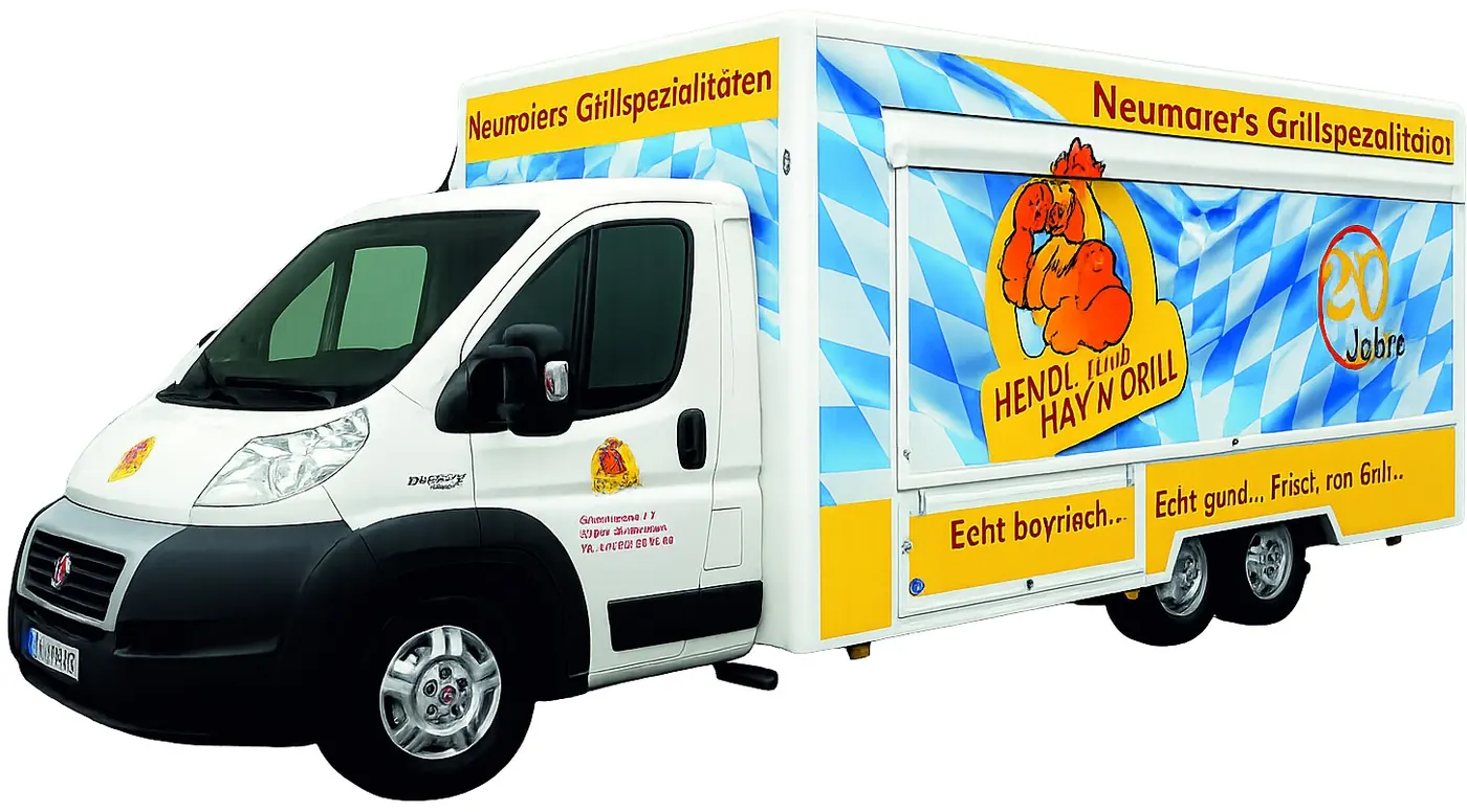 Grill-Mobil 3-Achser